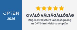 Opten Kiváló Válságállóság minősítés